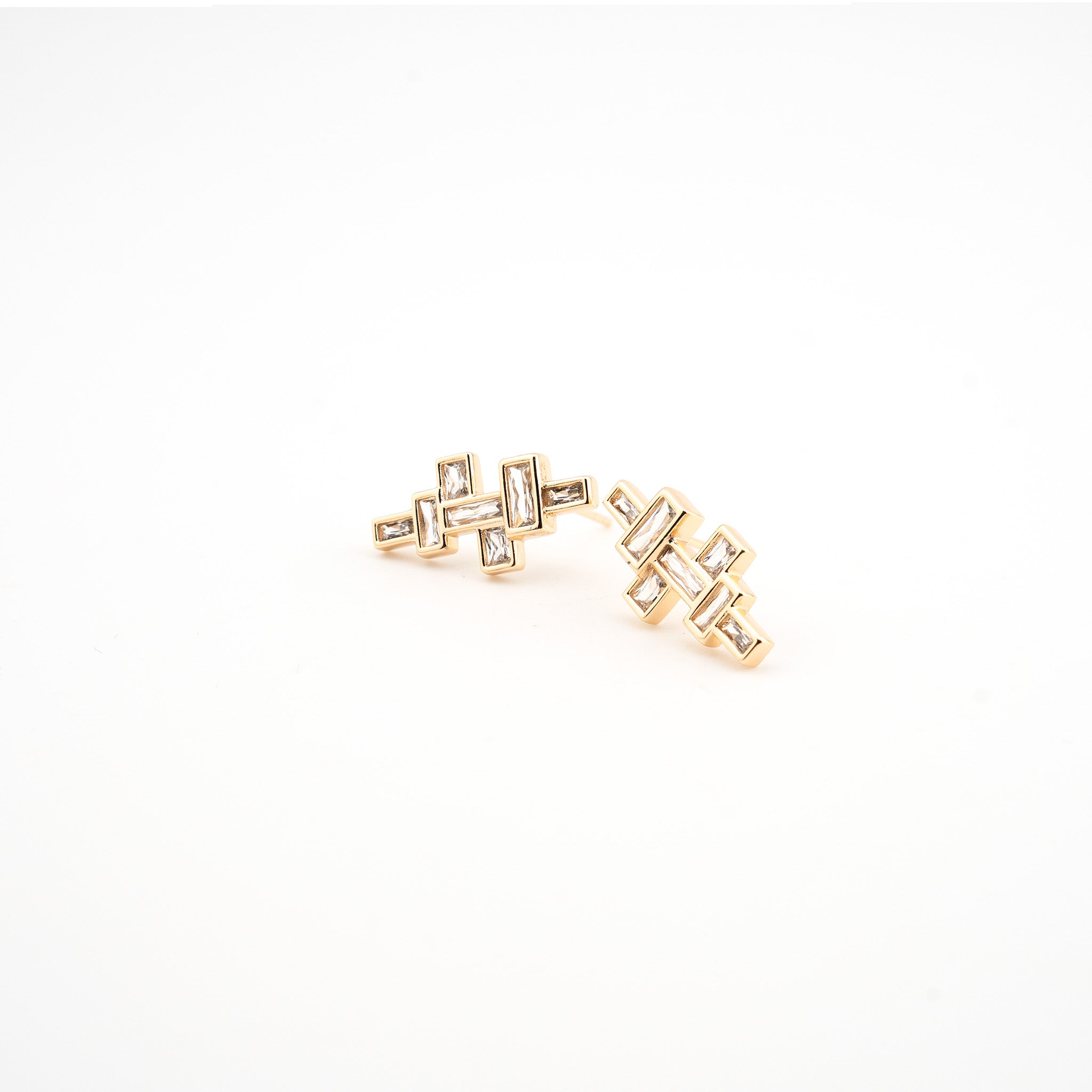 Aretes con cristales