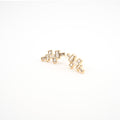 Aretes con cristales