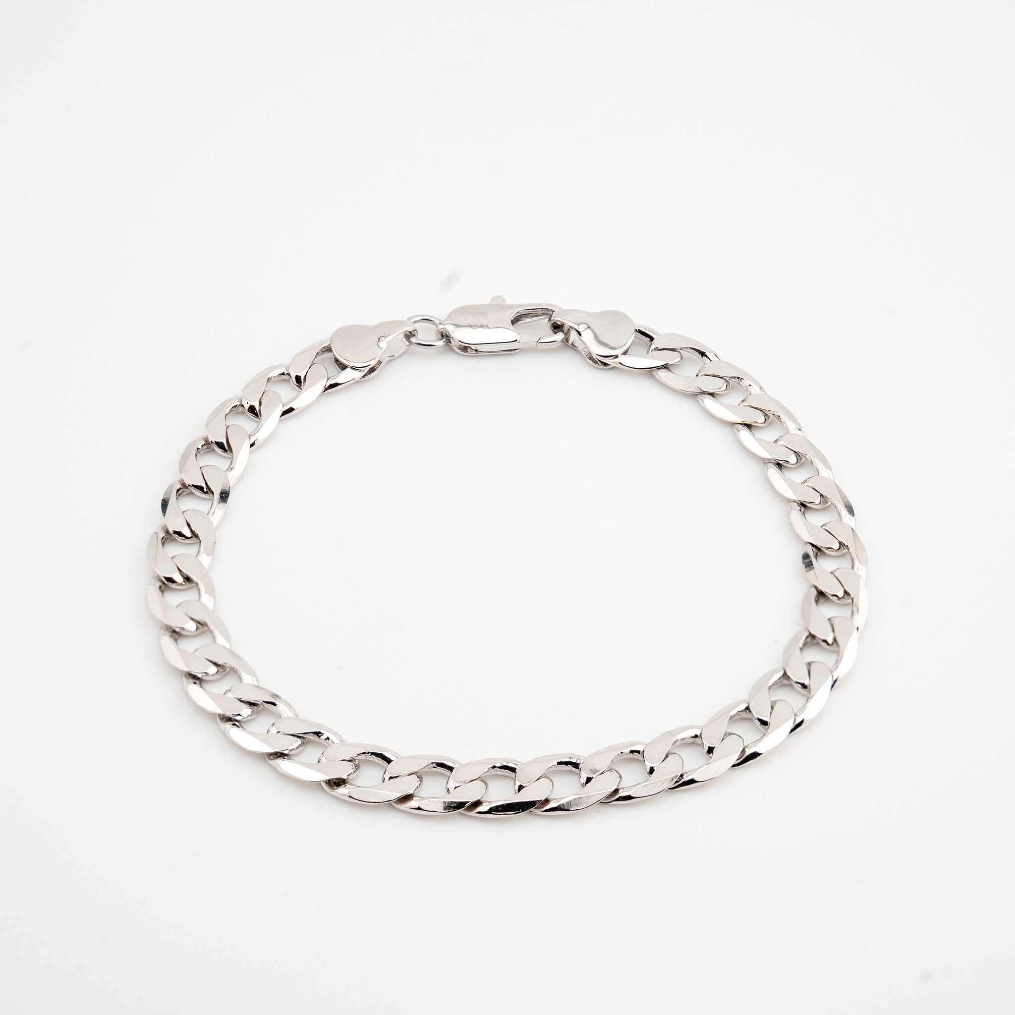 Pulsera plateada