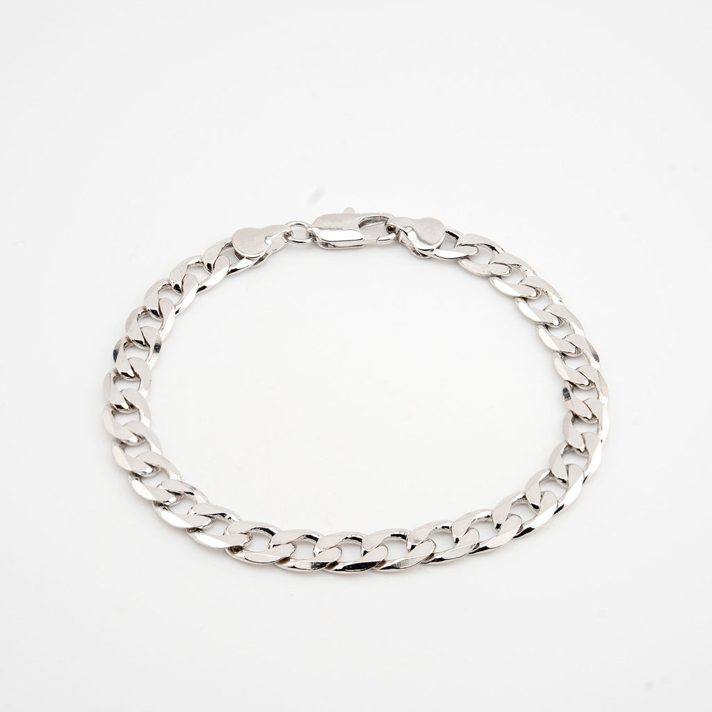 Pulsera plateada