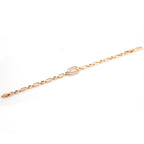 Esclava rose gold (oro rosa) con cristales