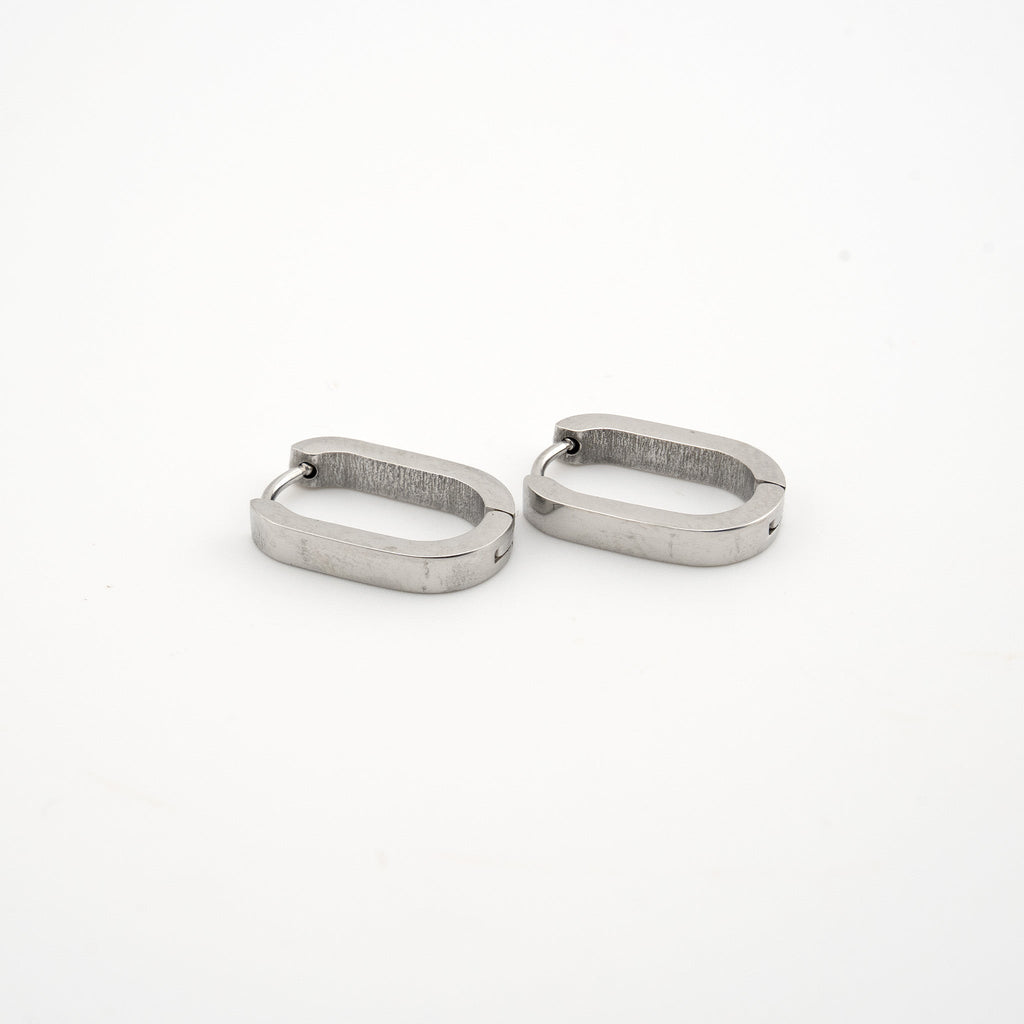 Huggie plateado