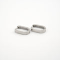 Huggie plateado
